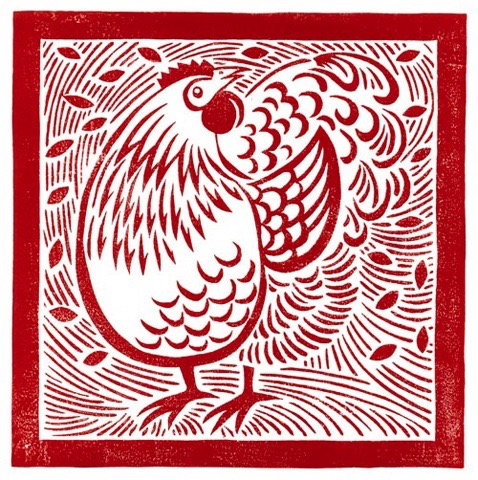 'Buff Orpington Hen'